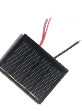 115MA 2V太阳能电池板 滴胶板+电子线 充1.5V 电池玩具板 50*38MM