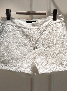 RMEO浪漫一身春夏新款蕾丝外穿休闲短裤女热裤气质优雅原创蕾丝花