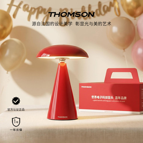汤姆逊设计师款氛围床头台灯