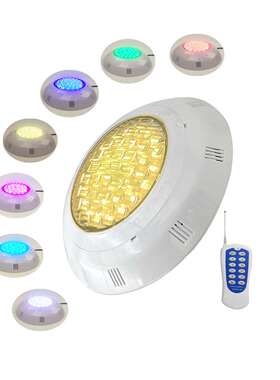 led泳池灯 RF无线遥控AC12V防水壁挂水底灯 IP68防水射灯