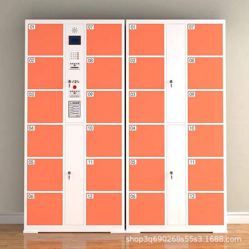 存包柜超市电子商场健身房人脸扫码行李寄存金属材质储物柜