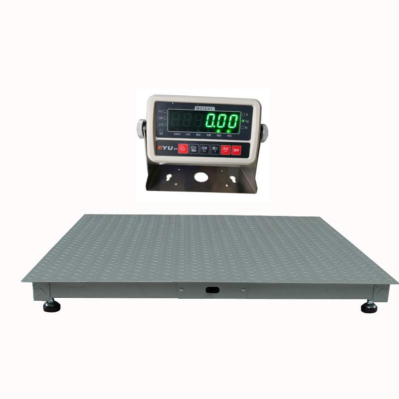E360工业用高品质电子地磅秤1-3吨2T0.5吨小型地磅平台平板称5T