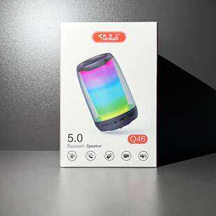 苏伊士Q46炫彩灯光系列RGB蓝牙音响便携式户外直播氛围广场舞音箱