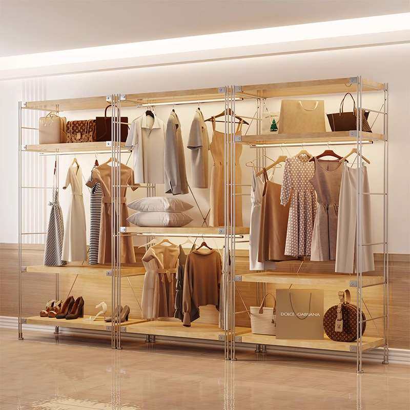 开放式衣柜日式原木风置物架DIY货架衣架落地卧室衣橱衣帽间架子,鲜花速递/花卉仿真/绿植园艺,割草机/草坪机,淘宝优惠券,粉丝福利购,淘宝优惠卷