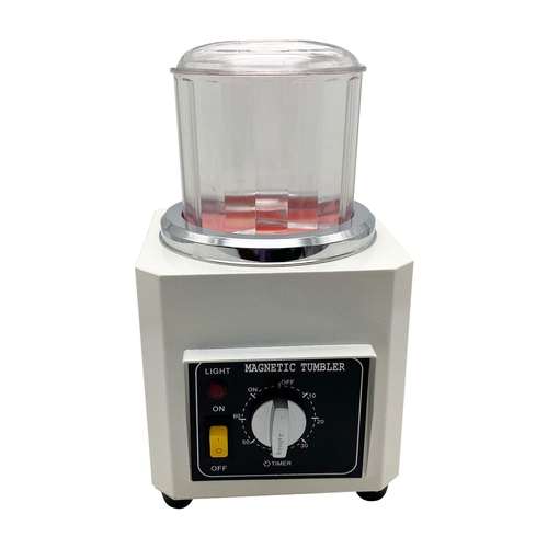 KT90迷你磁力机抛光机金属五金打磨抛光除毛刺边角缝隙金银铜珠