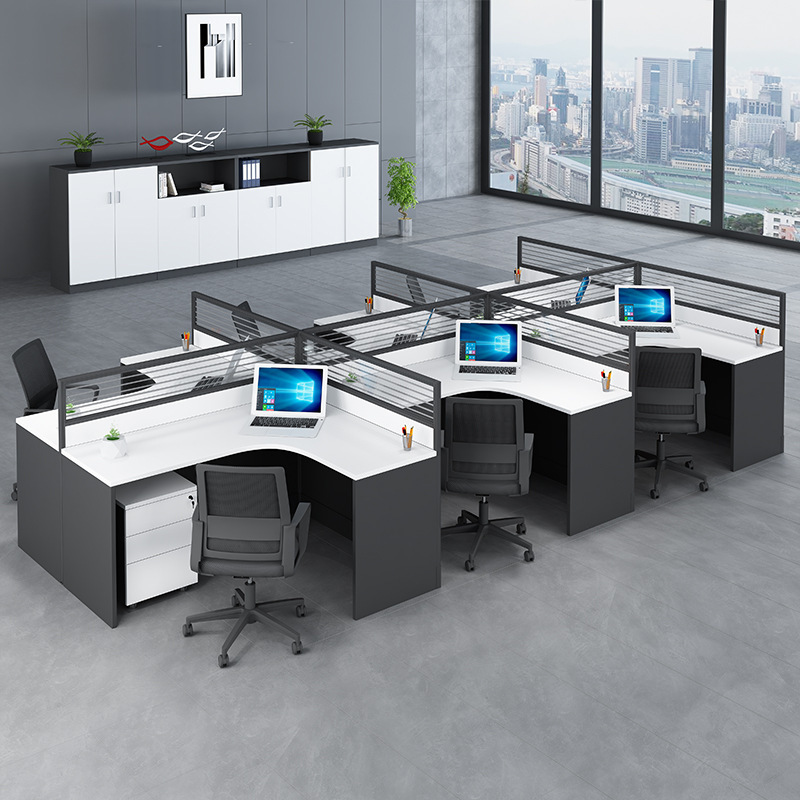苏州办公家具现代简约屏风隔断职员工位办公桌椅组合办公室电脑桌