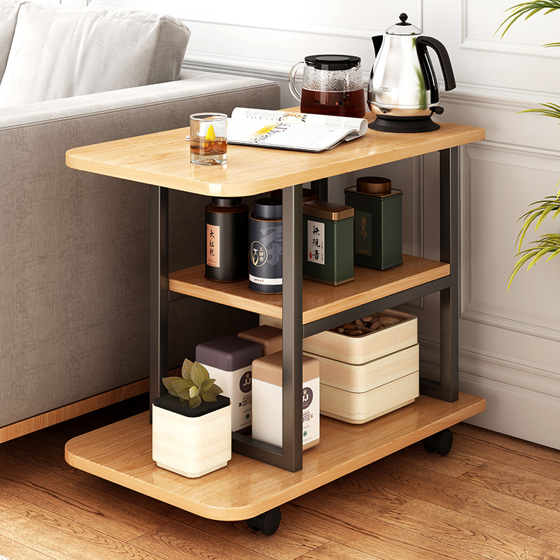 移动茶桌小茶台茶水柜家用客厅茶车现代简约阳台茶几煮泡茶桌子