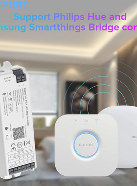 涂鸦Zigbee3.0灯条带控制器智能网关语音控制LED灯带气氛灯驱动器