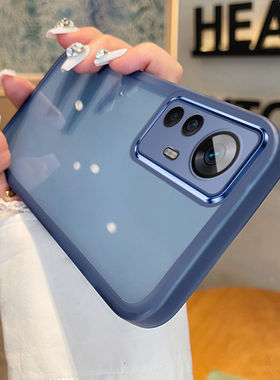 适用小米12T手机壳新款带镜头膜Xiaomi12T Pro硅胶保护套全包防摔超薄mi12tpor高级感男女透明软外壳十二case