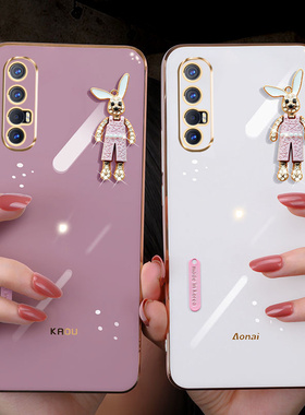 适用oppofindx2Lite手机壳硅胶保护套X2Neo摄像头全包find保护套oppo防摔软套findx2neo可爱少女新款opof卡通