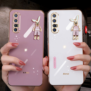 适用oppofindx2Lite手机壳硅胶保护套X2Neo摄像头全包find保护套oppo防摔软套findx2neo可爱少女新款opof卡通