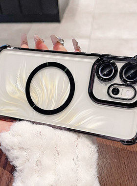 适用于OPPO Reno15F国际版手机壳opporeno15fs保护套气囊防摔CPH2801硅胶软壳海外香港全包透明reon外壳磁吸