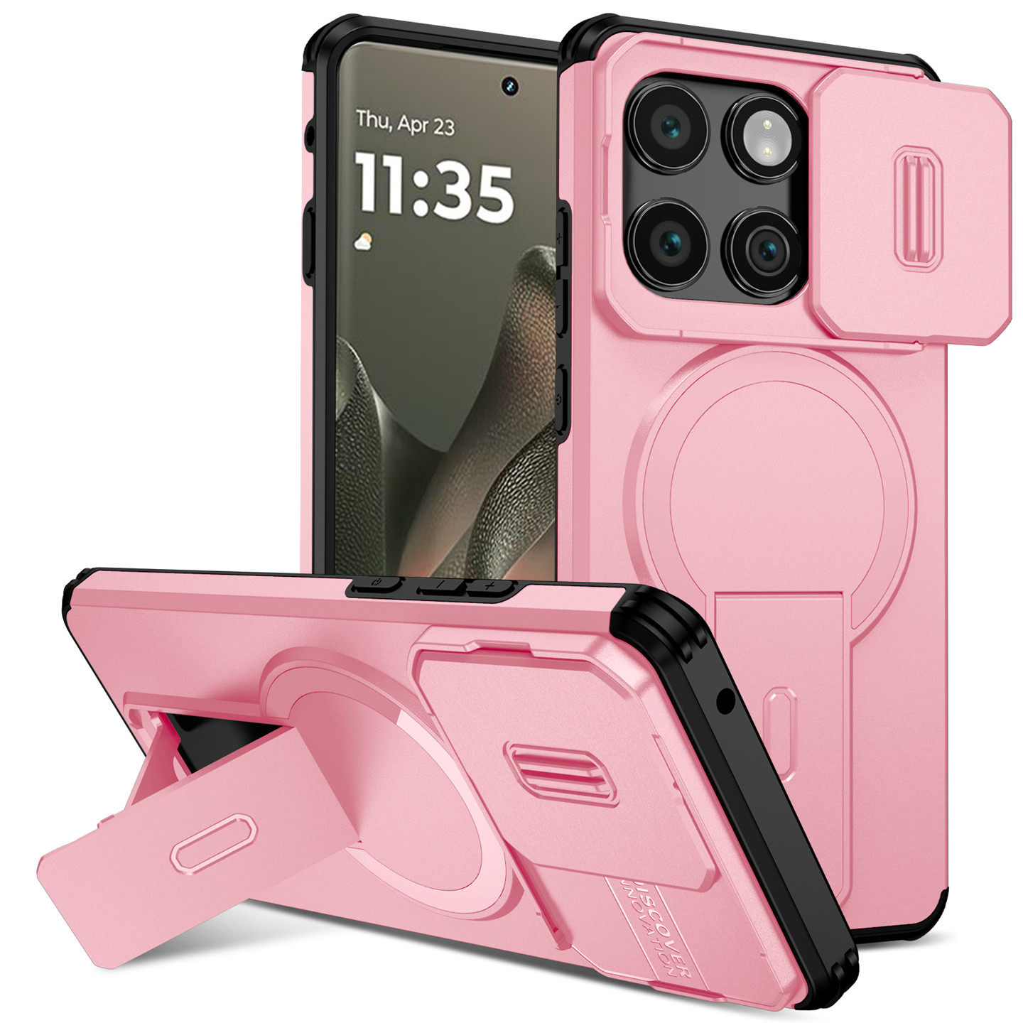 Suitable for motorola motoedge 2025 phone case with lens cover, sliding window, Moto Edge protective case, full package, shockproof XT2519 case, new 5G stand for both men and women, MOTOROLA thumbnail 6