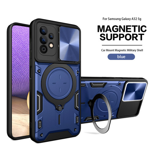 适用三星A33手机壳带镜头盖galaxya23保护套全包防摔SM-A336B外壳236E男女款case海外版galaxy支架创意来电闪