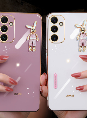 适用三星A56手机壳Galaxy A36卡通立体公仔保护套SM-A566B外壳366E全包超薄case硅胶软壳266U防摔galaxya26港