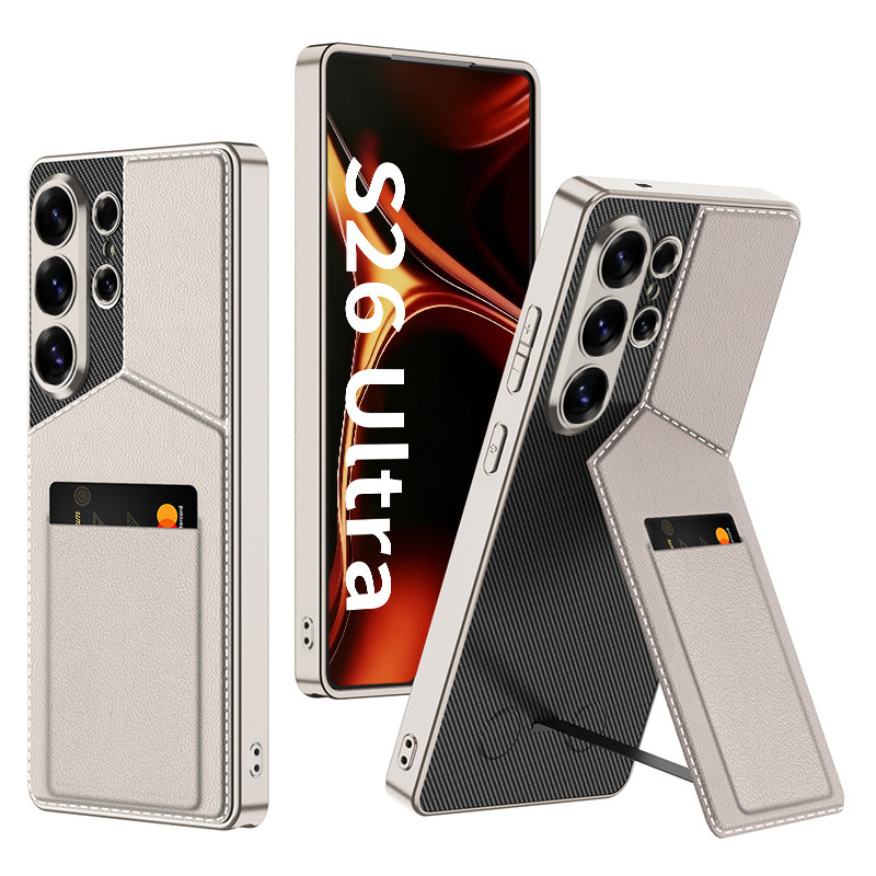 适用三星S26Ultra手机壳Galaxy s25uitra保护套s24u可插卡SM-S9480支架9380外壳case新款全包948B咭片包9280