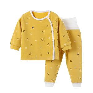 婴幼儿衣服春秋款宝宝秋衣秋裤男儿童内衣套装新生儿衣服棉高腰裤