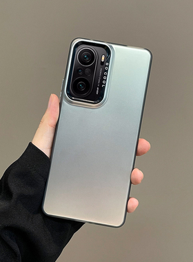 ZNM适用红米k40手机壳新款双层imd磨砂k40pro保护套男女高级感k40s显眼包k30防摔redmi游戏增强版pro软潮外壳