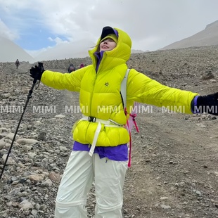 MIMI/太阳石头凯5000GT户外雪山登山行走的暖炉95拒水鹅绒服外套