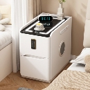 窄床头柜小型家用轻奢高级感智能带插座极窄小柜子现代简约床边柜