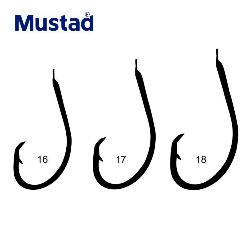 Mustad10924黑/金色海钓钩加粗高强度鱼钩放流沉底钓深海钩