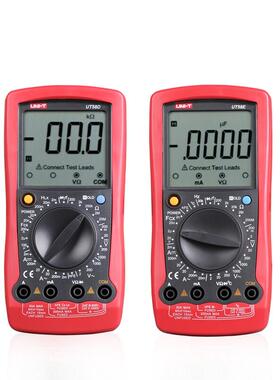 优利德(UNI-T)UT58D大屏数字万用表手持式小型万能表家用交直流电