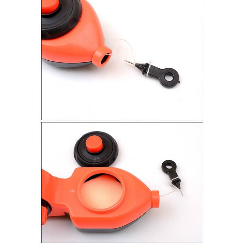 八千(BAQIAN)木工墨斗便携式手动划线器弹线墨线木工工具粉斗棉线