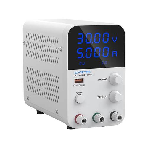 wanptek固测GPS305D可调直流稳压电源30V5A笔记本手机维修电源开