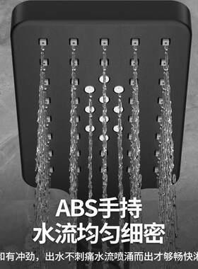 君泉(JunQuan)君泉淋浴花洒套装恒温增压卫浴花洒卫生间浴室洗澡