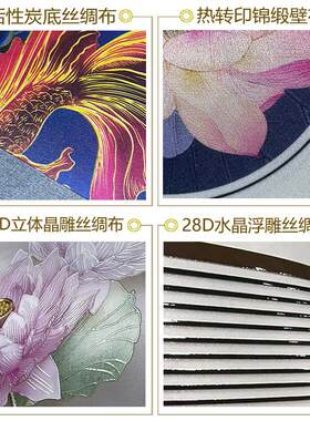 六纹鱼电视背景墙壁纸简约客厅沙发壁布欧式轻奢风卧室无缝墙布装