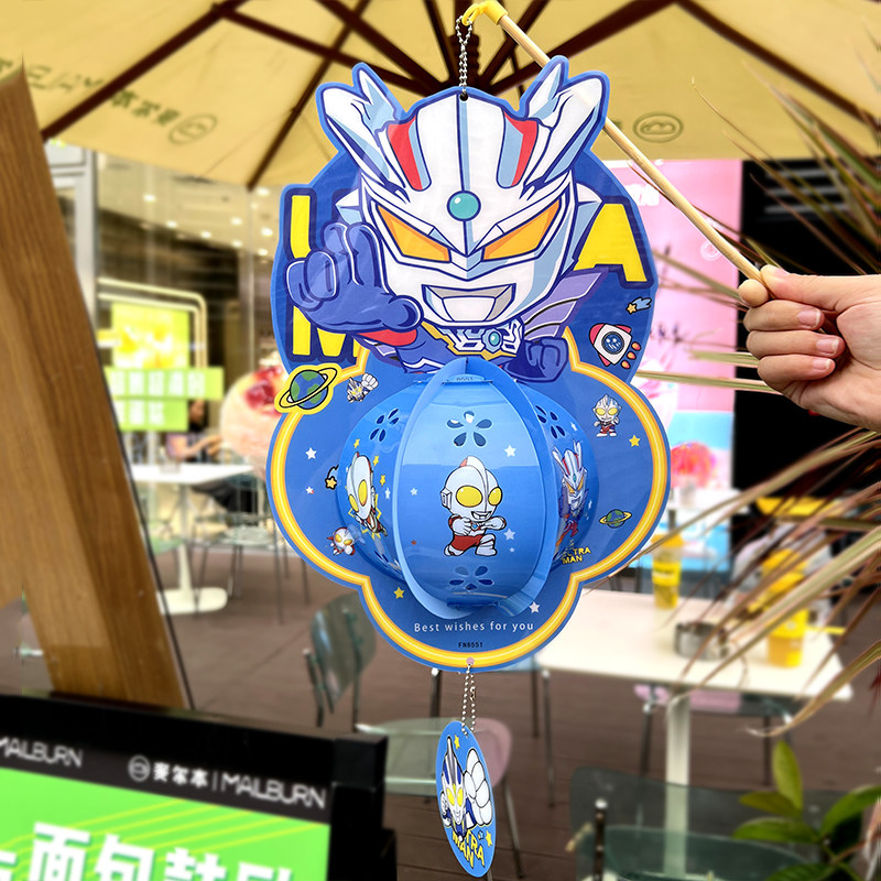 赛罗奥特曼灯笼2024新款过年小孩儿童手提灯笼带音乐宝宝玩具龙年