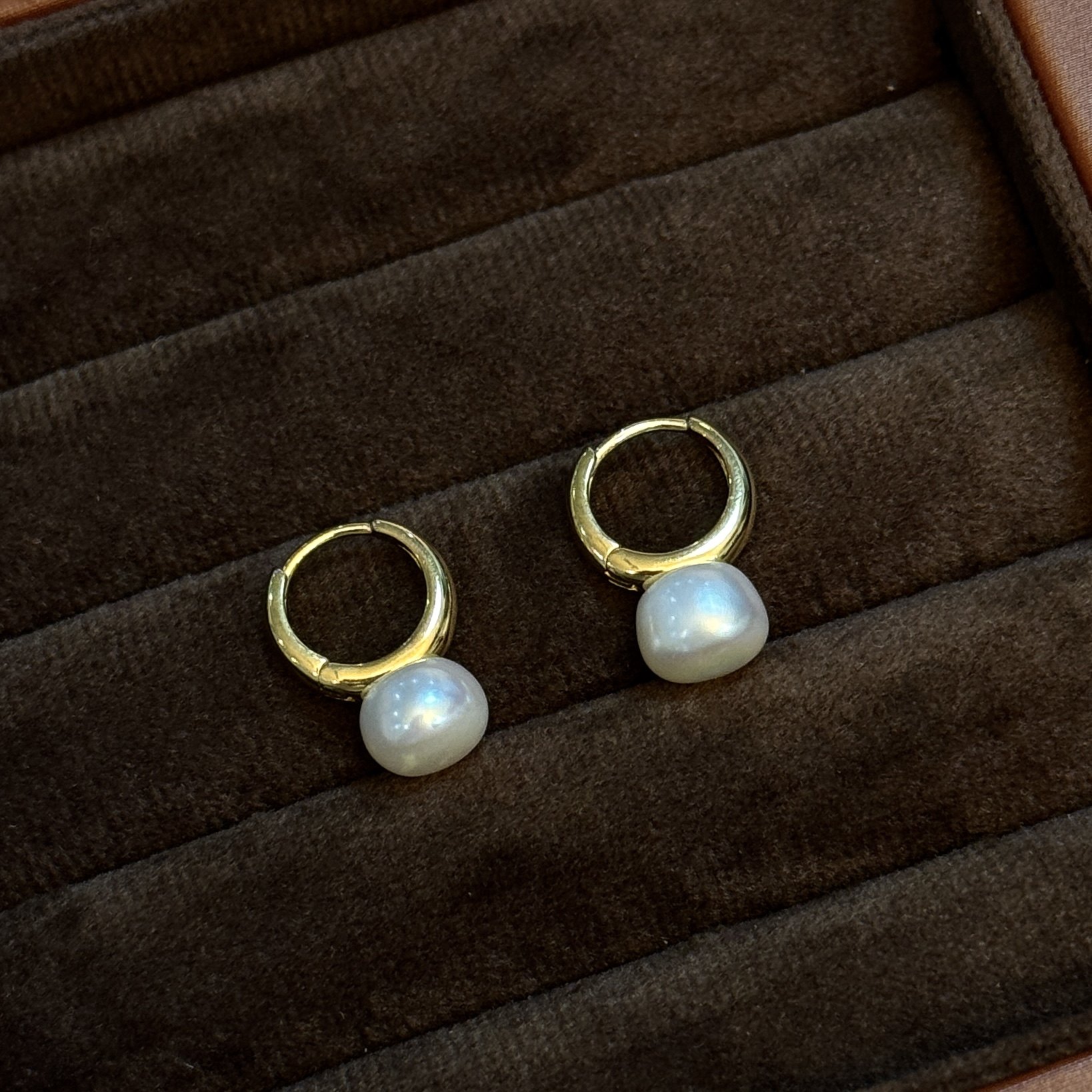 【通体纯银】小水桶极光珍珠耳环,珠宝/钻石/翡翠,手饰,淘宝优惠券,粉丝福利购,淘宝优惠卷