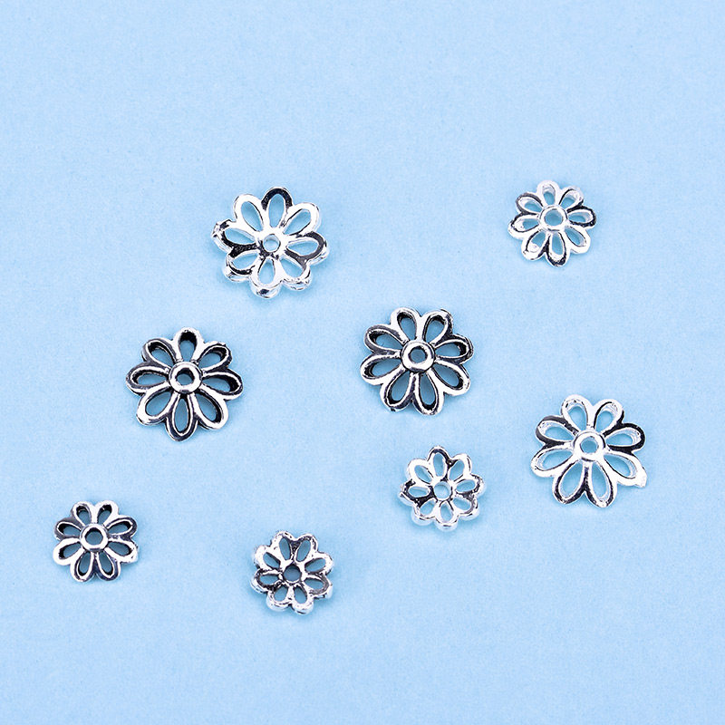 925纯银素银复古花朵花托花帽手工 串珠材料DIY水晶手链配饰,饰品/流行首饰/时尚饰品新,其他DIY饰品配件,淘宝优惠券,粉丝福利购,淘宝优惠卷