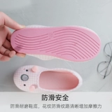 Летняя тонкая послеродовая удобная обувь для беременных, нескользящие дышащие тапочки для молодой матери, мягкая подошва, 6 мес.