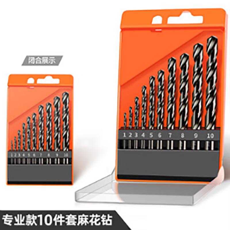 莫声谷麻花钻头含钴高速钢槽钢不锈钢铁板角铁金属铁打孔钻头1-14