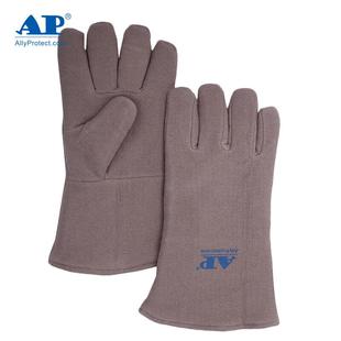 长35CM一双 2650耐高温手套隔热手套灰色L码 友盟