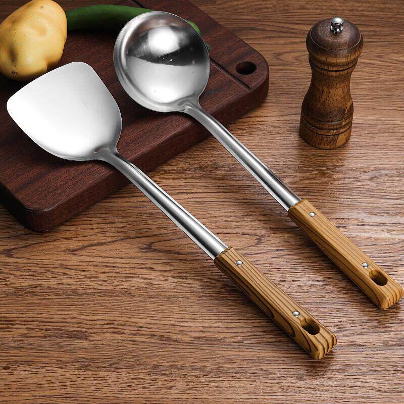 楚歌质优品不锈钢锅铲煎铲汤勺漏勺饭勺烹调工具家用厨具厨房用品