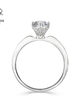 VANNY LOVE/梵尼洛芙华尔兹18K金定制GIA钻戒