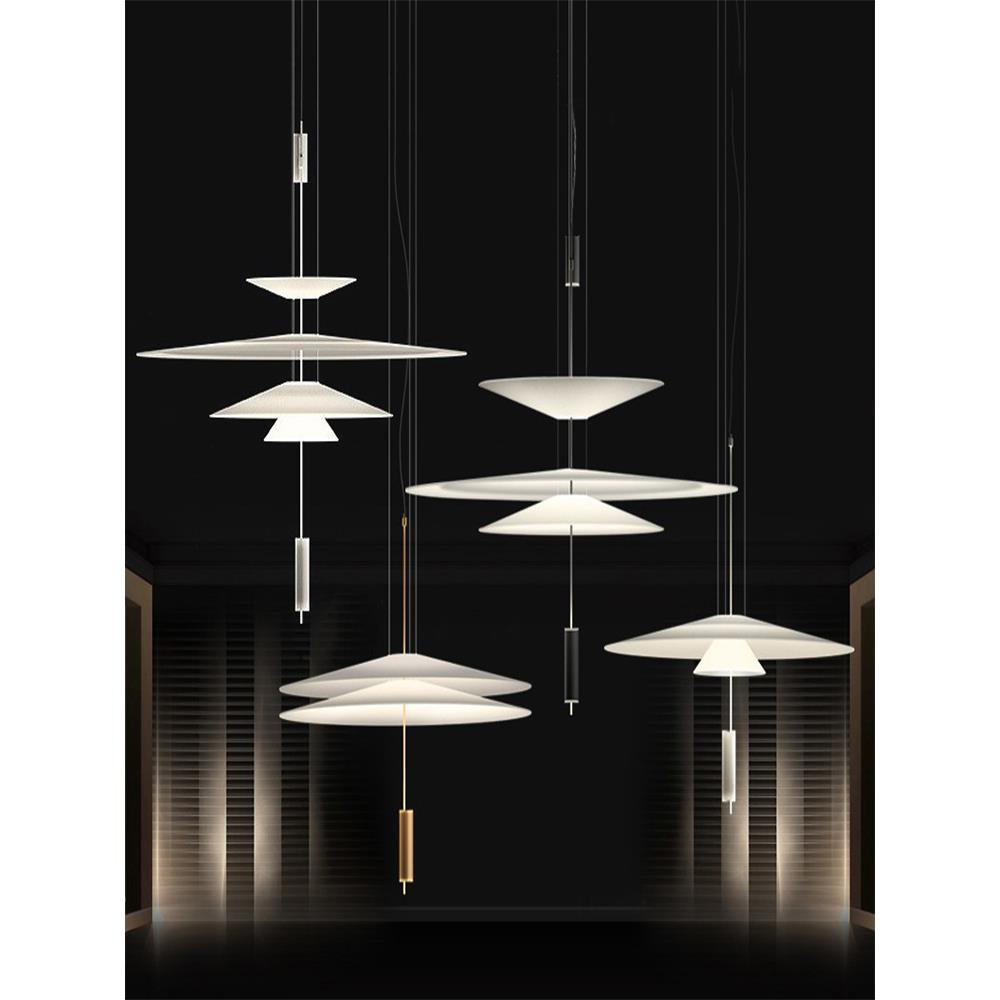 意大利丹麦简约创意飞碟客厅样板间床头商用艺术个性北欧餐厅吊灯