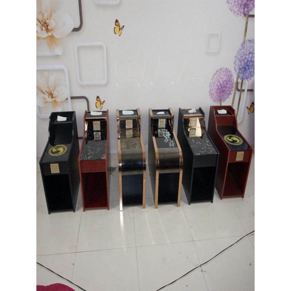 厂家直销足浴沙发茶几美甲边几浴室按摩椅桌子修脚美容足疗茶几柜