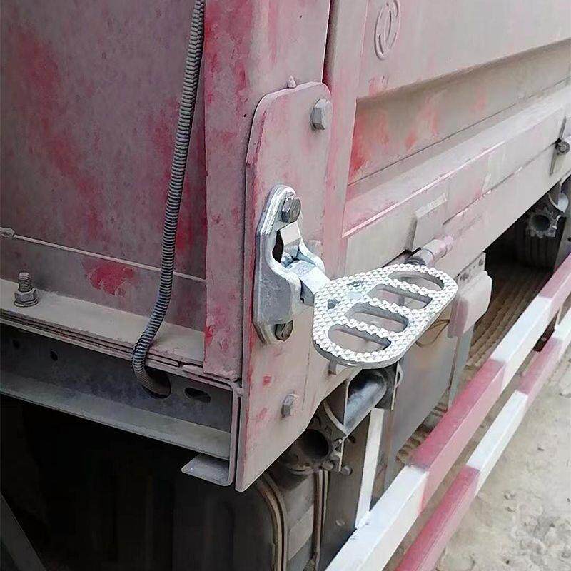 货车防滑脚踏梯集装箱梯设备折叠踏板方舱厢货一步房车身攀爬脚踏