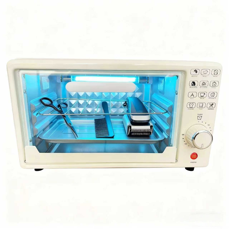 机器房卡杀毒桌面手机入户消毒盒现金消毒器数显温度计消毒盒