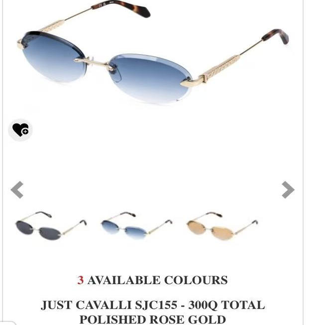 出口意大利纯原太阳眼镜sunglasses男女同款just Cavalli