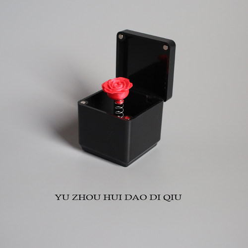 无聊了送个惊喜！玫瑰花摆件