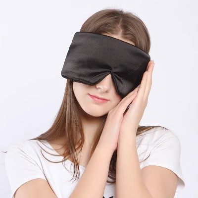 特价sleep master同款真丝大眼罩 加大加厚眼罩 飞机旅行睡眠眼罩