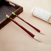 上海周虎臣旗舰店 软毫 毛笔 兼毫隶书 锋厚腰挺 全新升级 张迁碑佐书