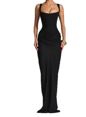 2025外贸欧美亚马逊跨境新款时尚肩带无袖后背系带收腰包臀