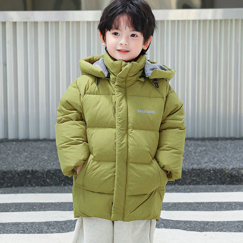 加绒加厚儿童羽绒服