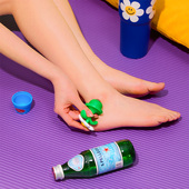 wigglewiggle冰敷按摩小盆栽滚珠按摩眼部脸部手持滚珠按摩球便携