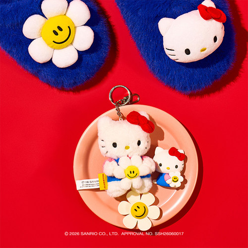 kitty猫毛绒包挂件钥匙扣